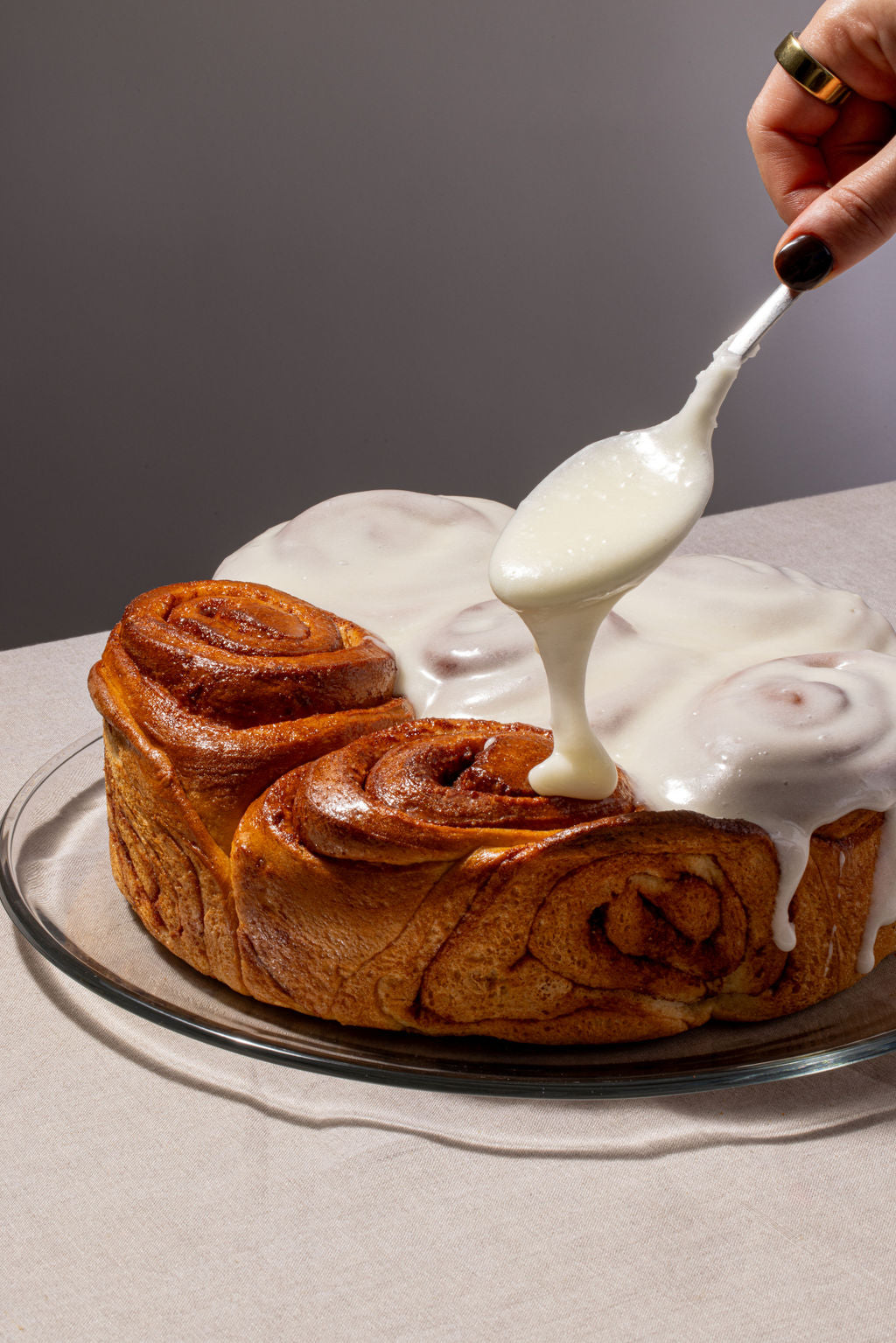 Cinnamon Roll Cake