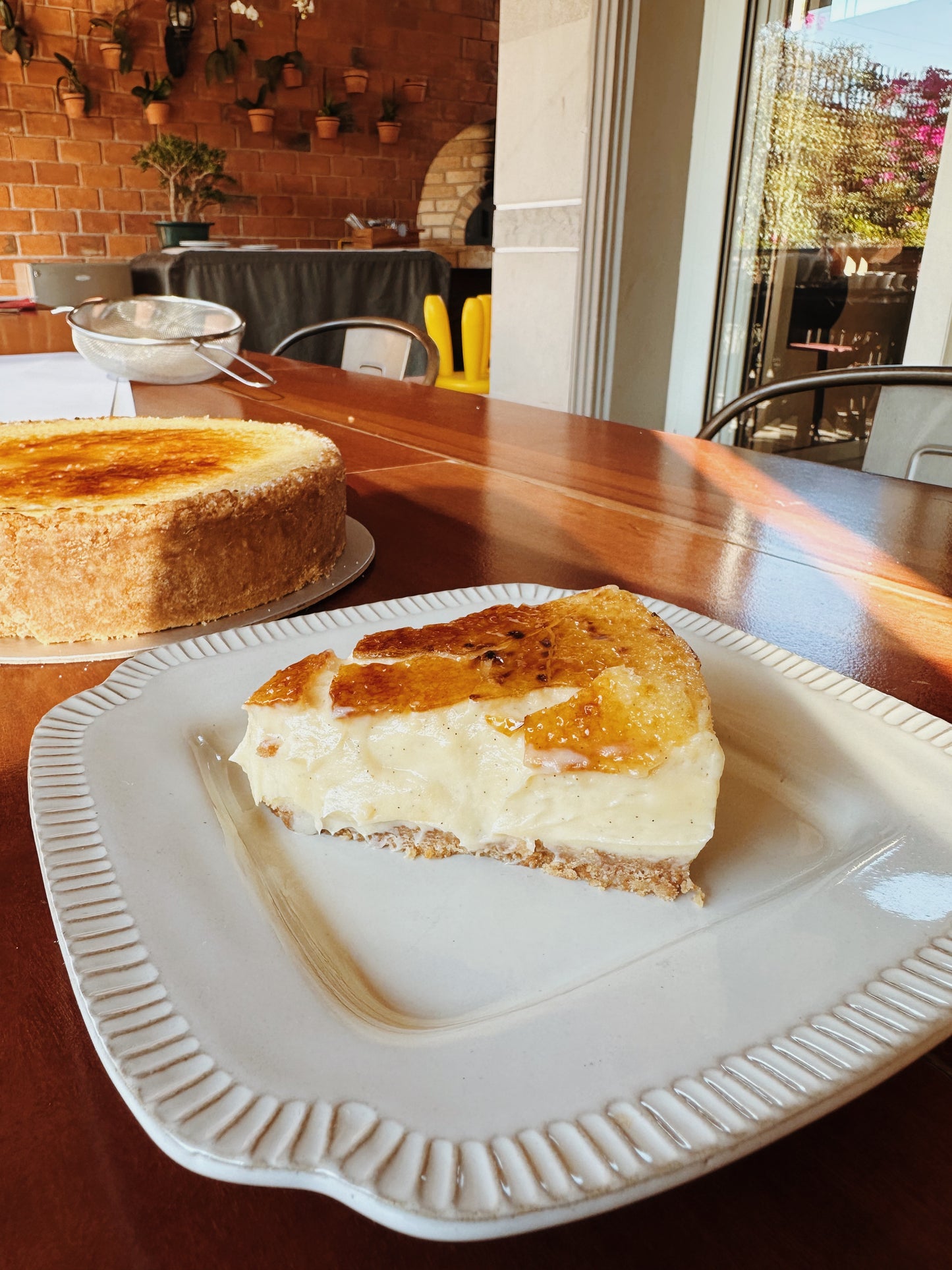 Creme Brulee Cake