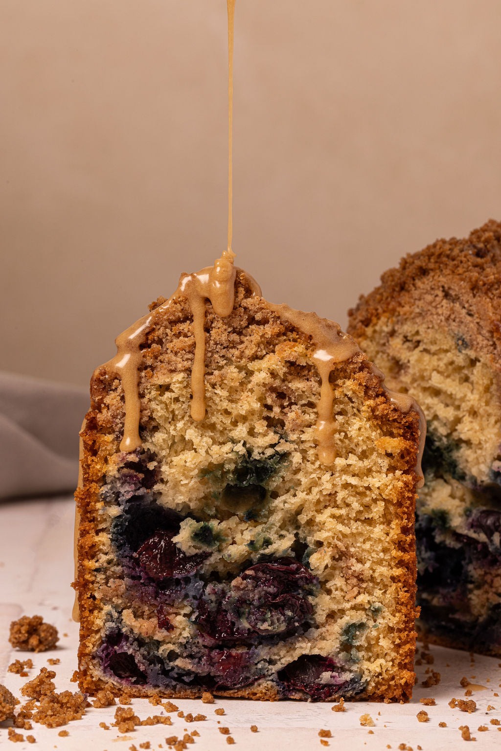 Panqué Blueberry Coffee Cake