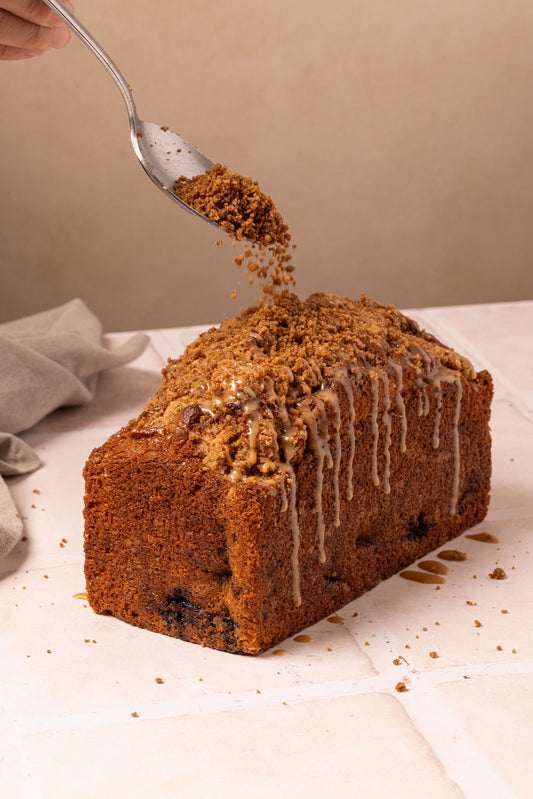Panqué Blueberry Coffee Cake