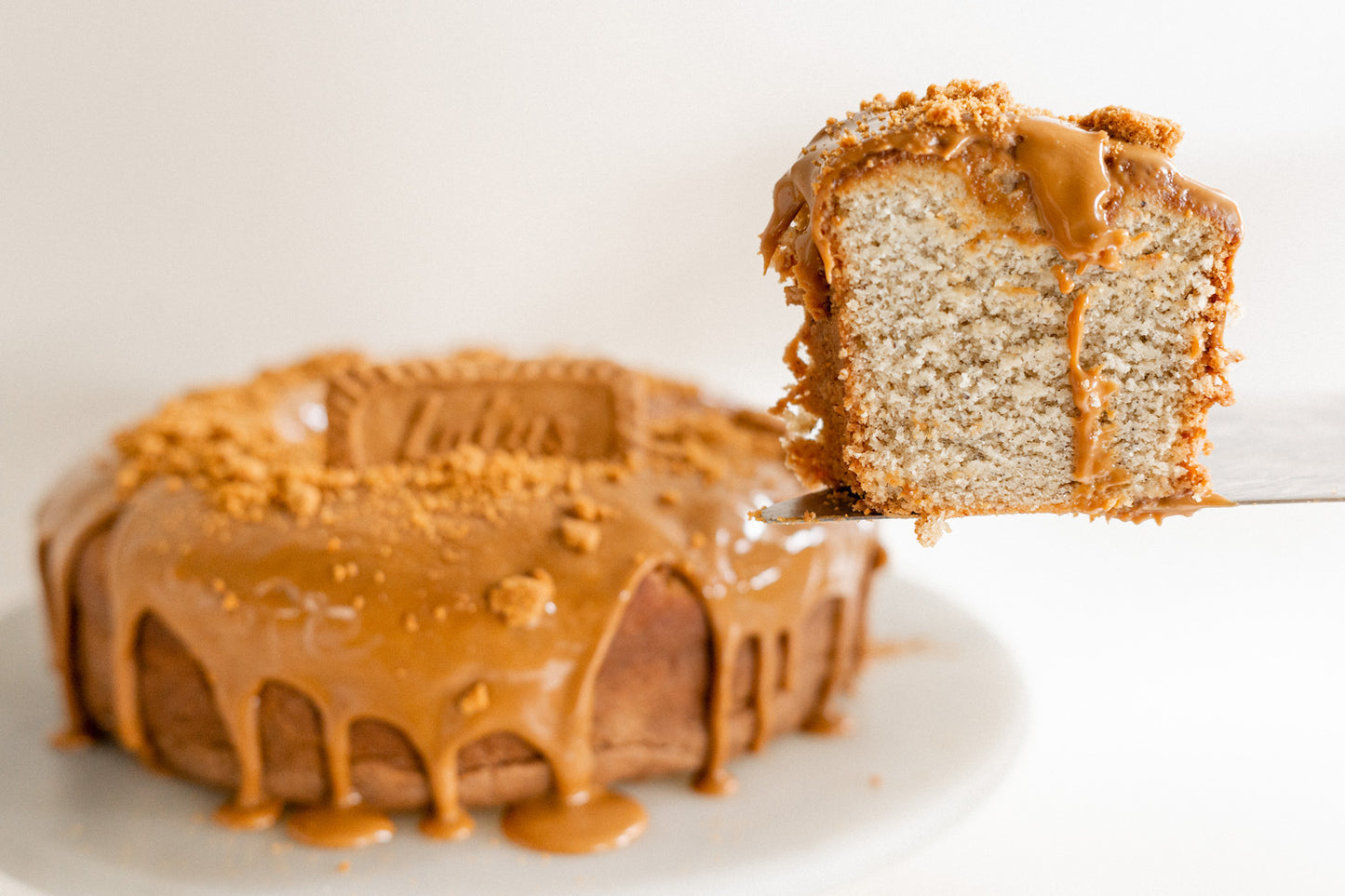 Pastel de Plátano con Speculoos